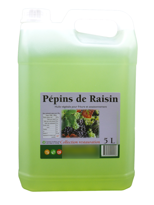 HUILE DE PÉPINS DE RAISINS