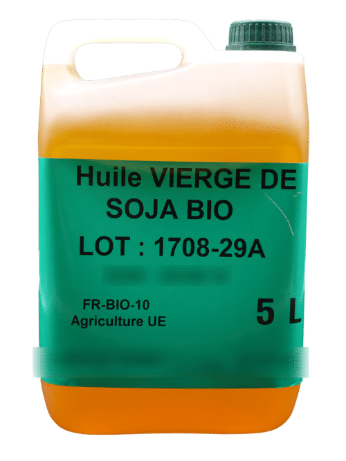 HUILE VIERGE DE SOJA BIO