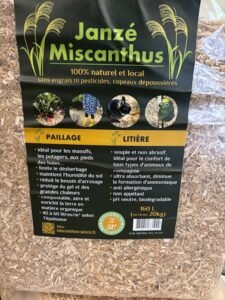 Litière de Miscanthus